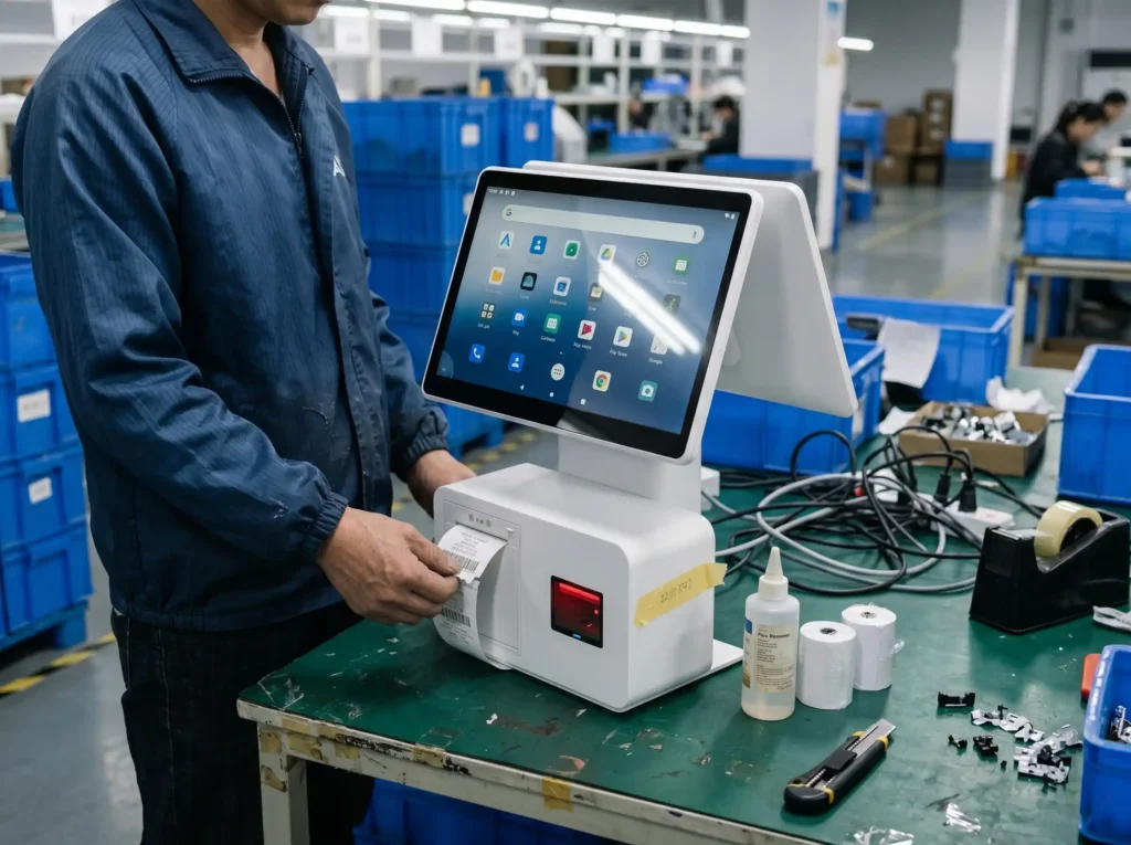 rockchip rk3568 android retail terminal inspection