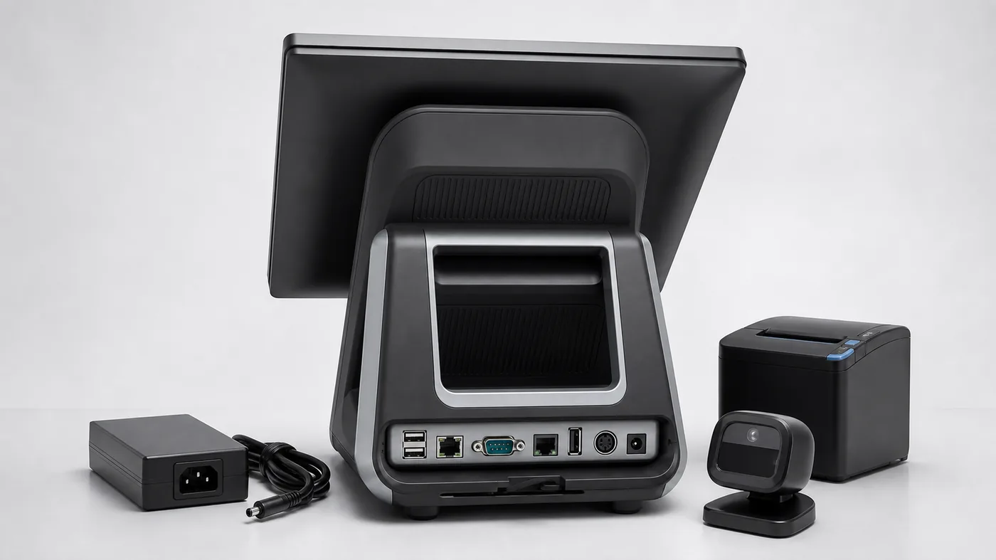 desktop pos sample checklist back ports